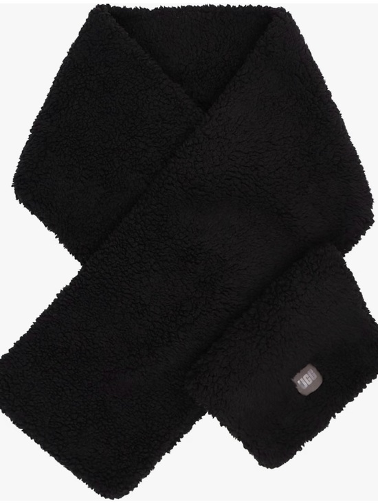 UGG Accessories - UGG Women Black Sherpa Scarf